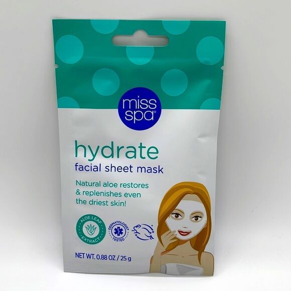 NWT Miss Spa Hydrate Facial Sheet Mask - Picture 2 of 3